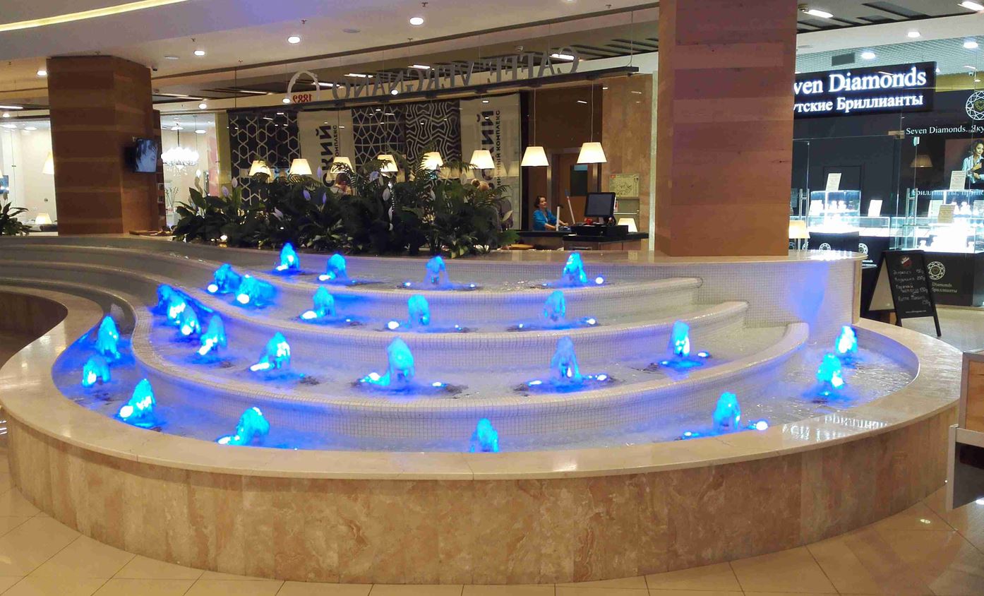 Интерьерный фонтан ТГК Киевский, изображение