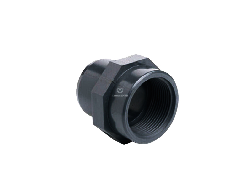 Ниппель переходной втулочное окончание Внутренняя резьба PVC-U PN16 FC (110, 3")