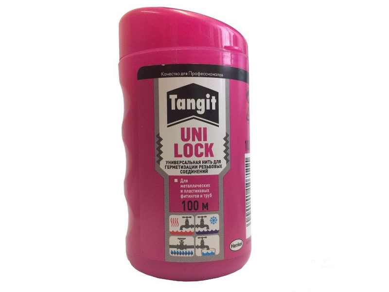 Уплотнительная нить Tangit UNI-LOCK 100 м.