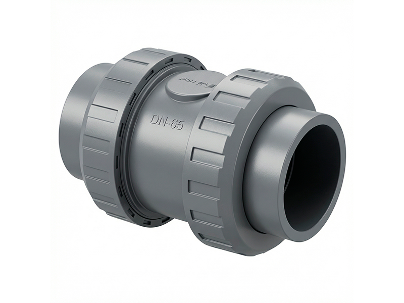 Обратный клапан ПВХ 20, пружинный, под клей