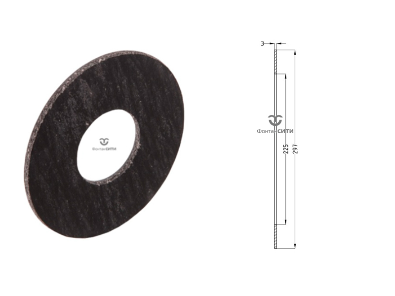 Прокладка EPDM для буртов и фланцев FC