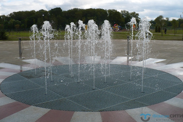 г. Ярославль, пешеходный фонтан Солнышко, изображение