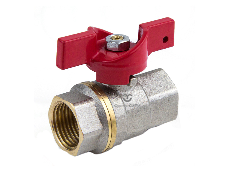 Кран шаровый ручка бабочка FC