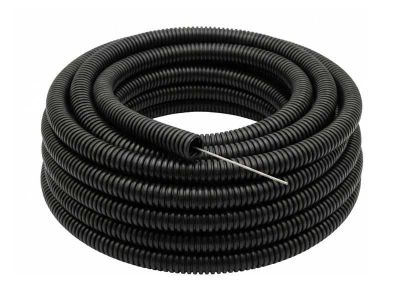 Труба гофрированная ПНД с зондом, изображение