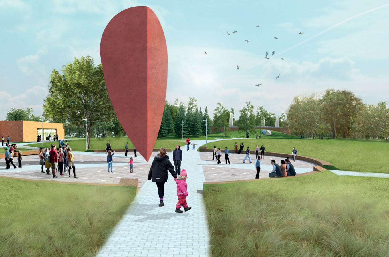 Красный парк. Митино