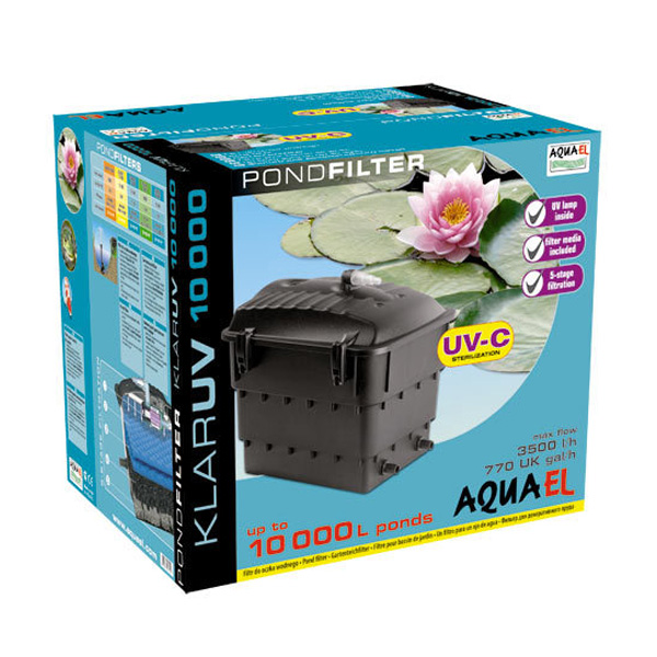 Садовый фильтр Klar Jet 10000 (ф.MAXI-1 + встроенная УФО 9Вт + PFN3500+шланг)