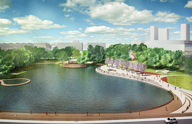 ИЦ Сколково. Центральный парк., изображение