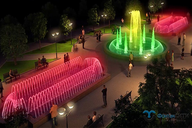 Дизайн и визуализация фонтанов