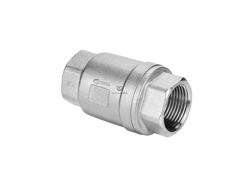 Обратный клапан муфтовой FC AISI 304