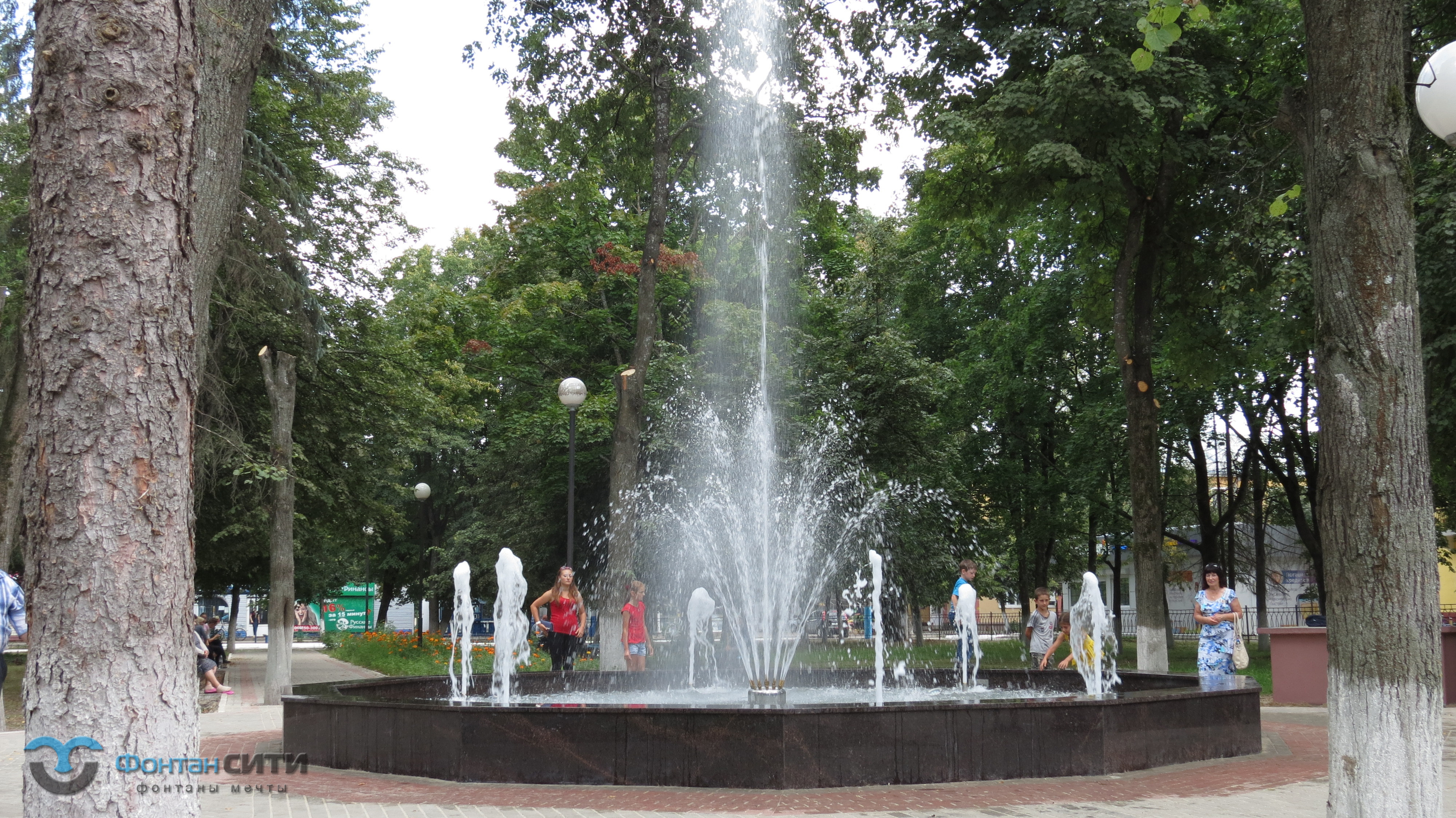 Фонтан г. Брянск