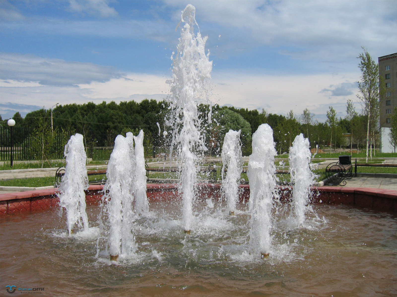 Фонтан г. Лобня