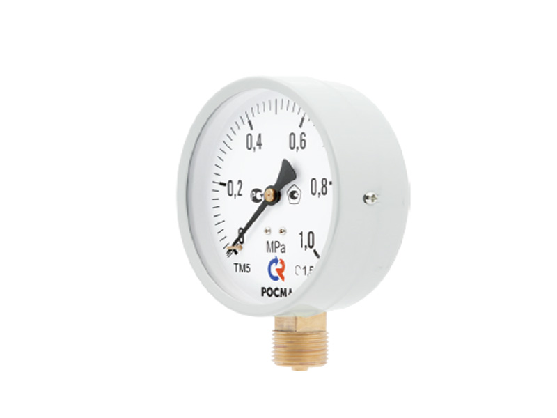 Манометр М2 радиальный ТМ-510Р.00 0...1.0 МРа 1/2' кл.1.5., цвет-серый