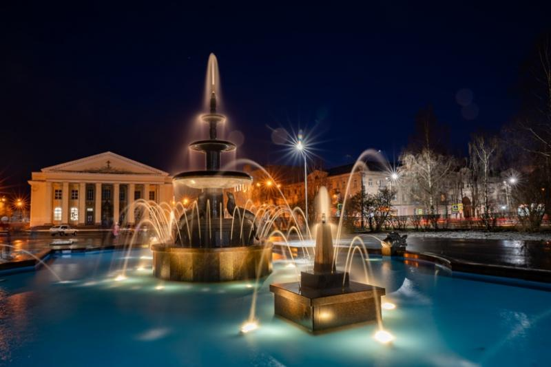 Реставрация городского фонтана г.Ухта.