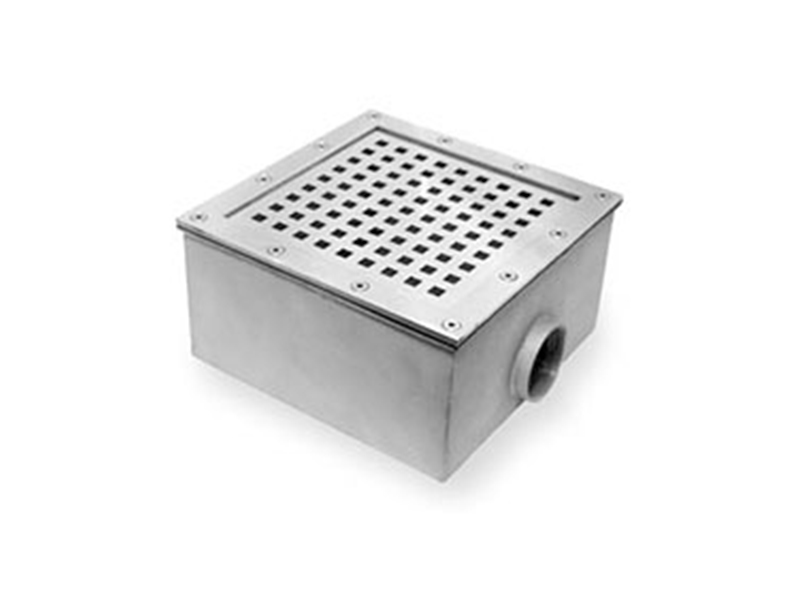 Донный слив квадратный 250x250