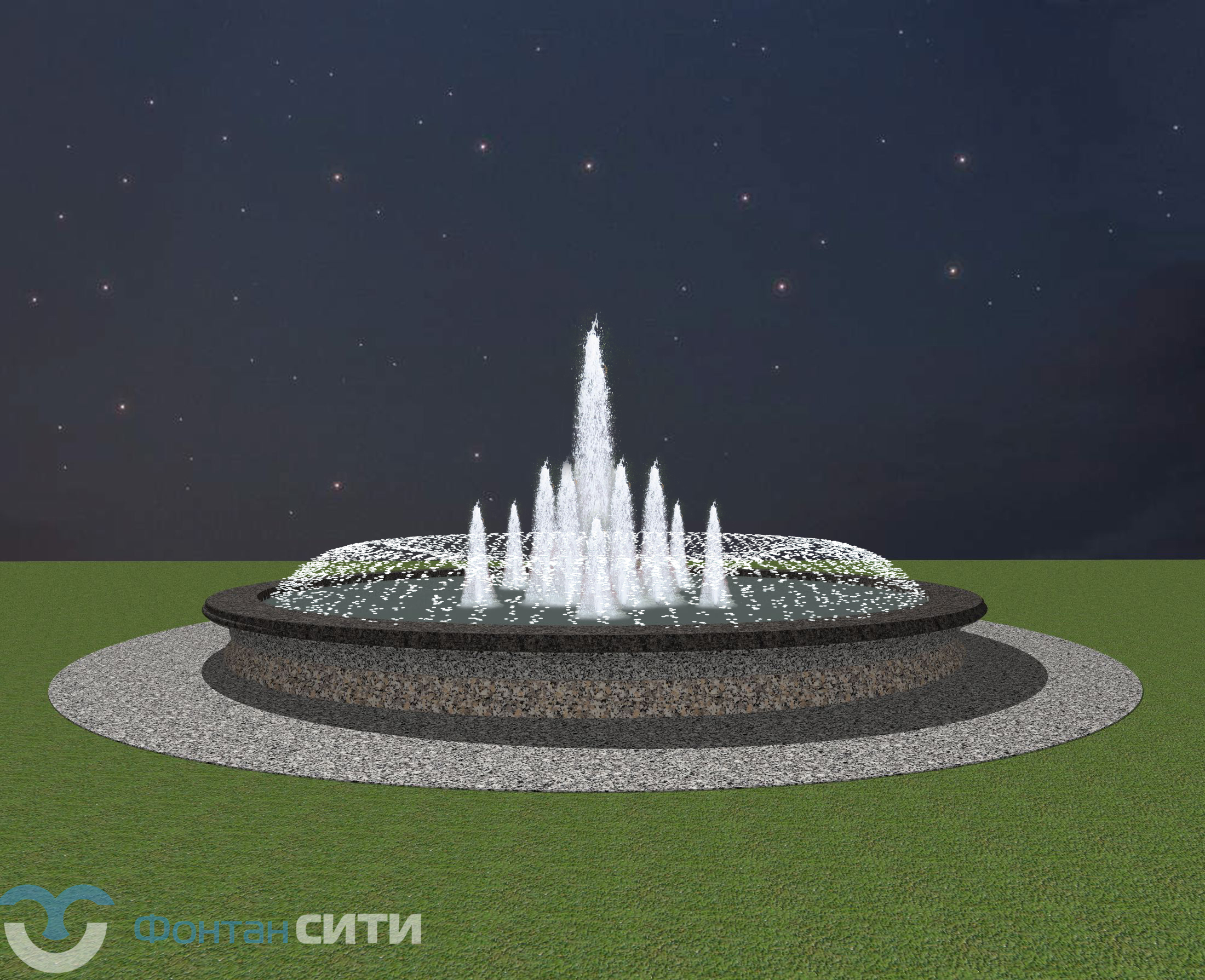 Фонтан "Фазы динамики", изображение