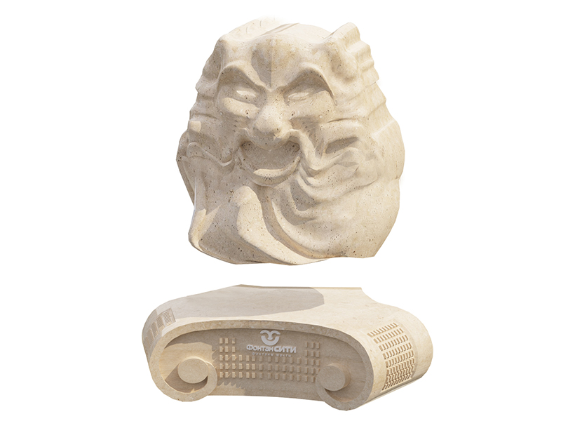 Фонтан FC кольцо с вазоном 