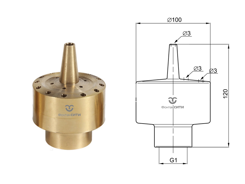 Фонтанная насадка FC 
