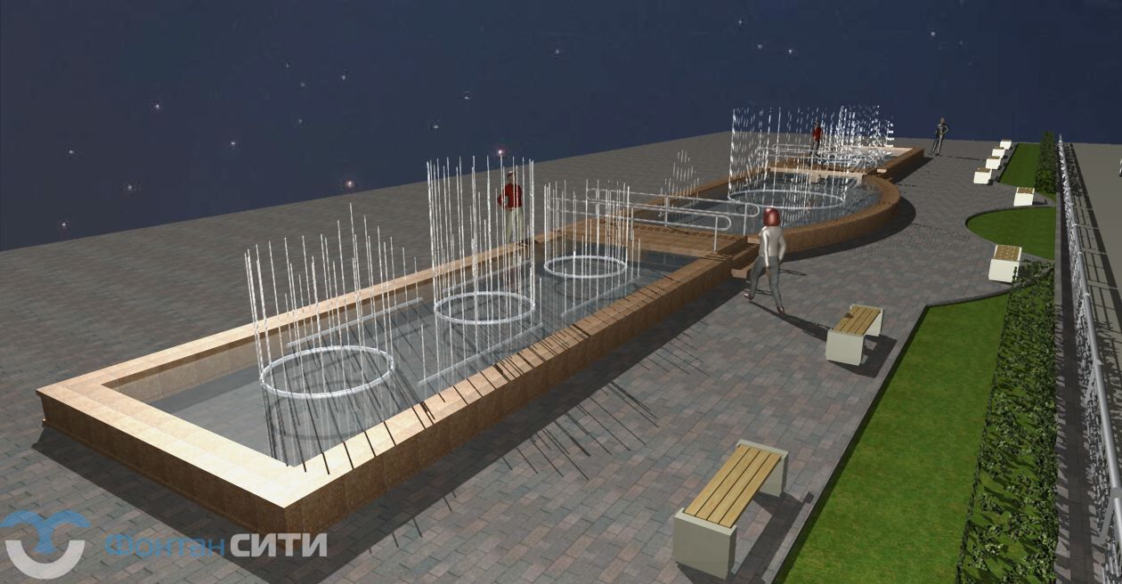 Фонтан Челябинск, изображение