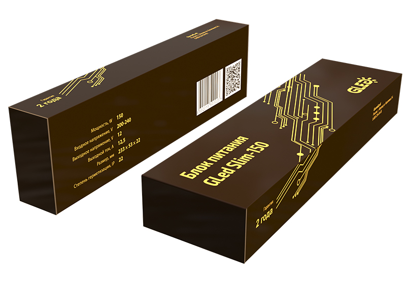 Блок питания Gled Slim - 150-3