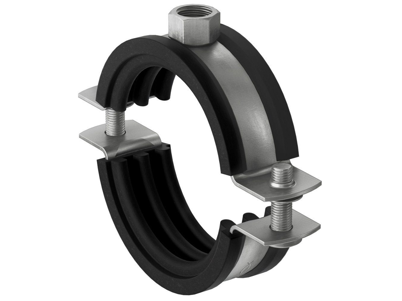 Хомут FC трубный с гайкой (AISI 304)