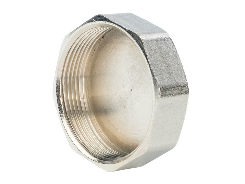 Заглушка никелированная FC (внутр. резьба)