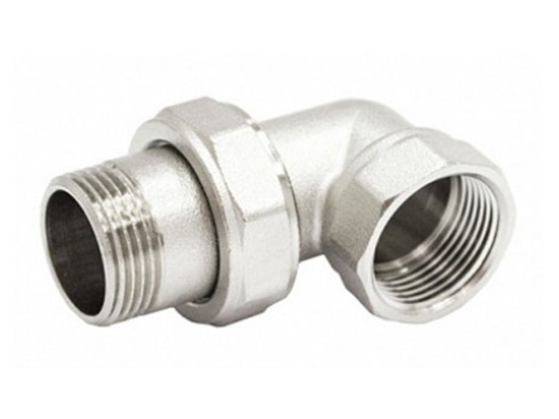 Муфта угловая никелированная FC (внутр./нар.)