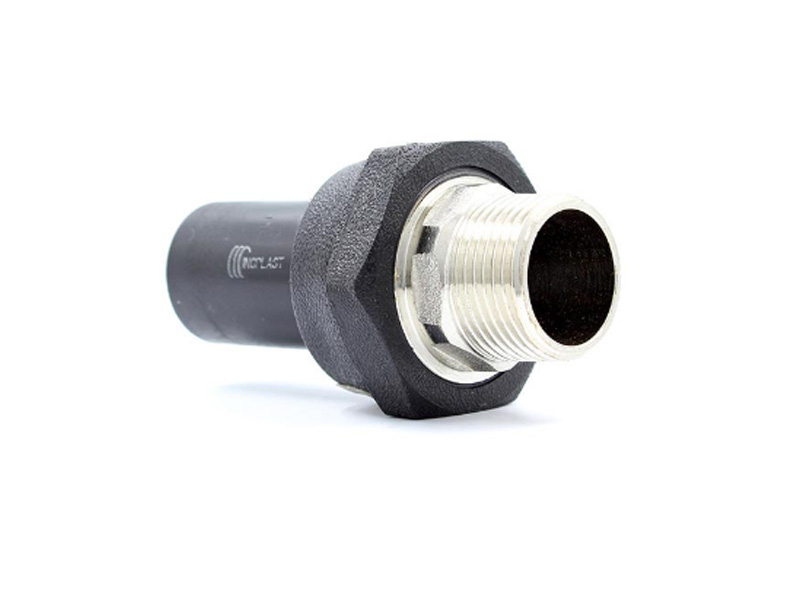 Переход ПЭ/латунь электросварной Ø 75 х 2 1/2