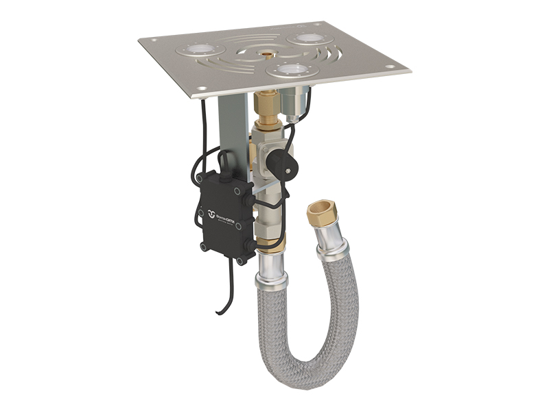 Квадратный модуль сухого фонтана FC 24 V RGBW