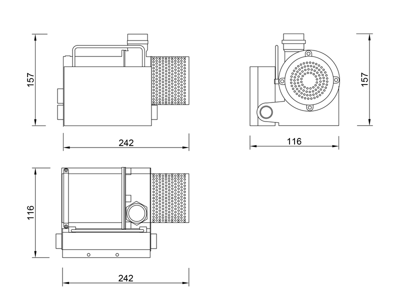 Насос погружной FCH 550 24V DMX-3