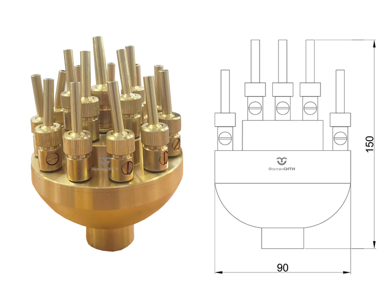 Фонтанная насадка FCH 