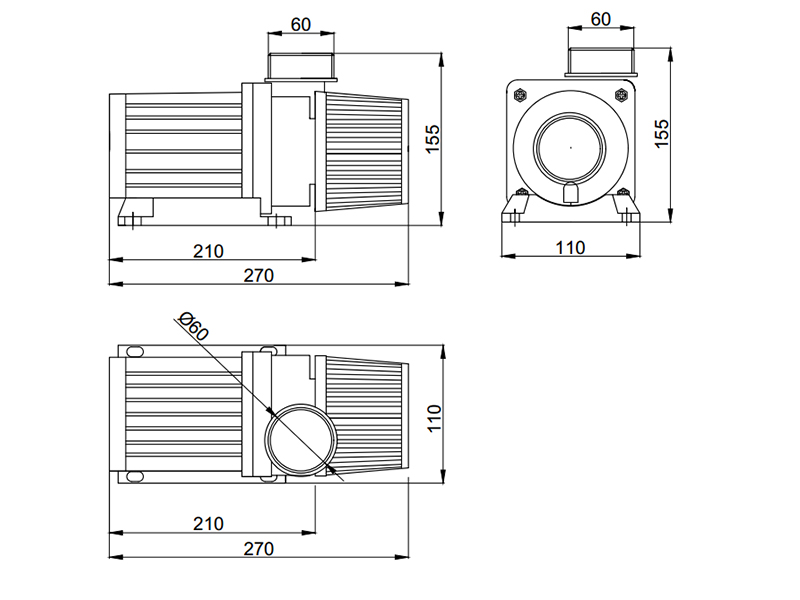 Насос погружной FS 15000 24 V DMX-2
