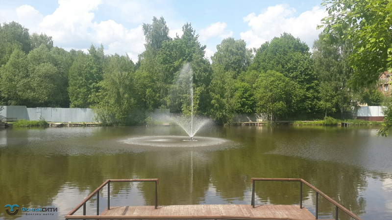 Плавающий фонтан Ревиталь, изображение