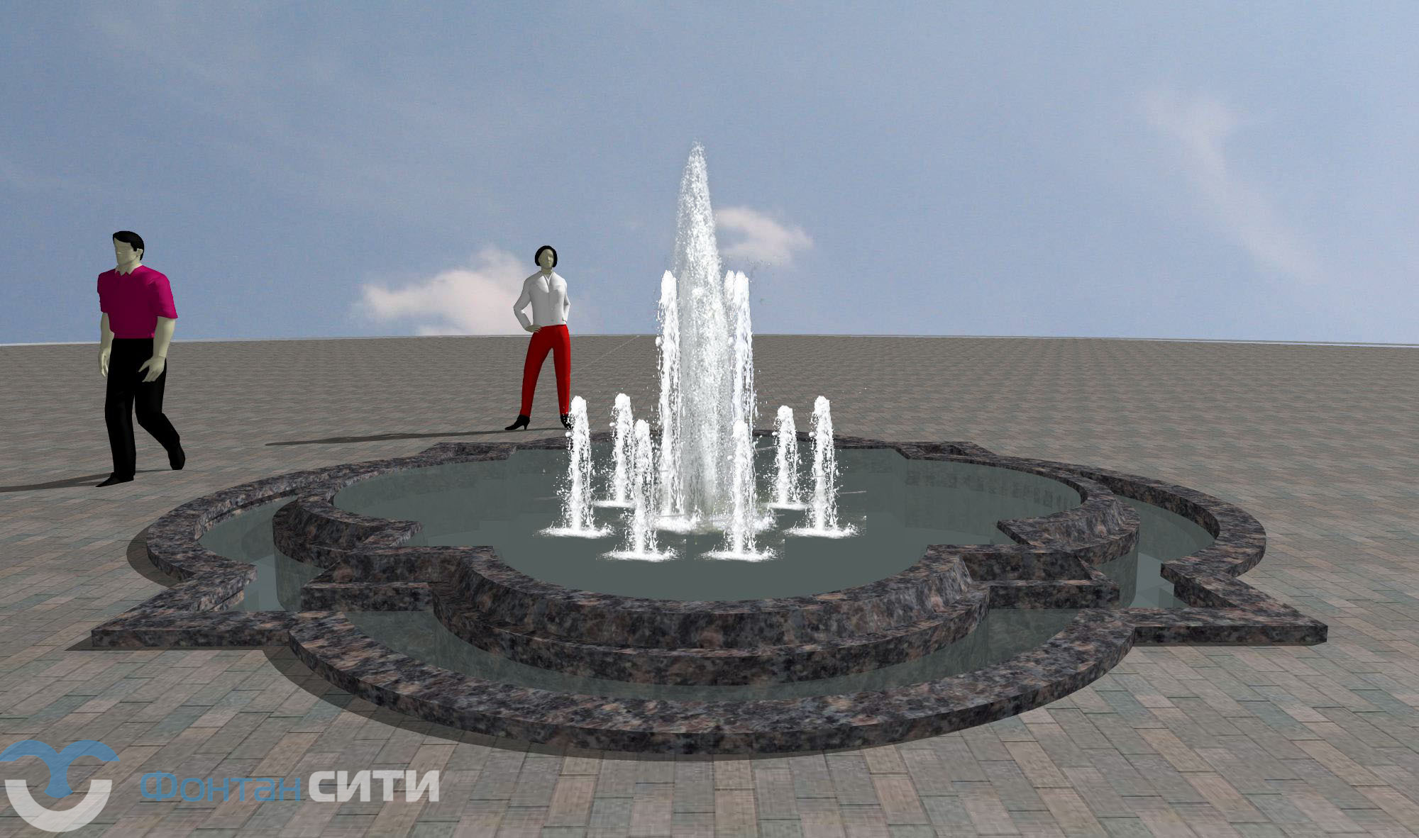 Фонтан Французы, изображение