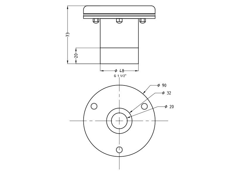 Форсунка стеновая