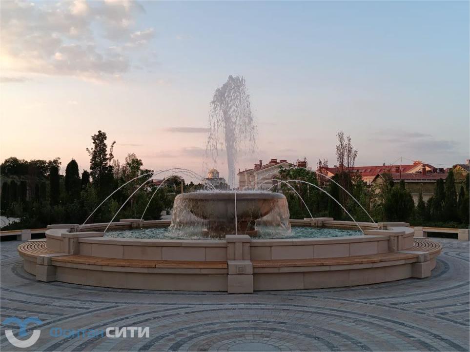 Фонтаны в Новом Херсонесе, фотография Фонтаны в Новом Херсонесе, изображение