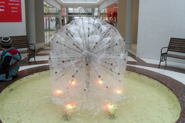 Фонтан Сфера г. Ижевск, изображение