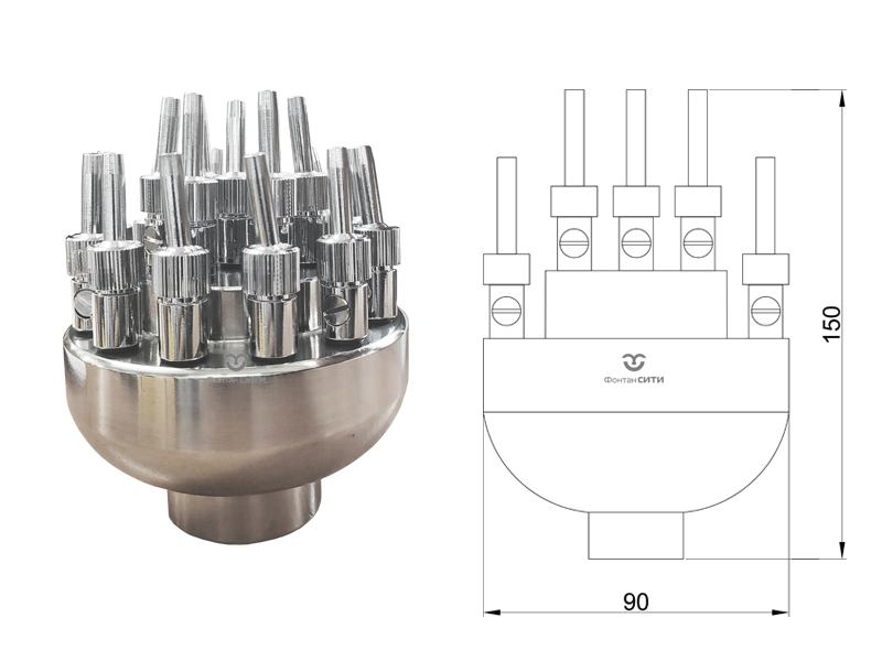 Фонтанная насадка FCH 