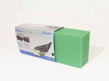 Зеленый фильтровальный элемент для "OASE" BioTec 5.1/10.1, изображение