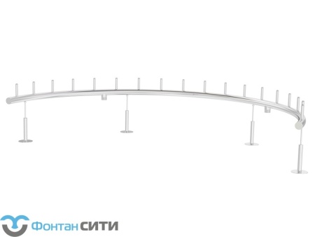 Фонтанное полукольцо FC-ХN-2500мм (90, 18, 2)