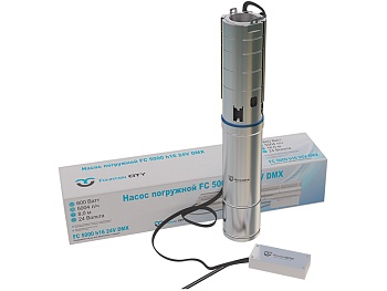Насос погружной FCH 5000 h16 24V DMX (скважинный) (16 м), изображение