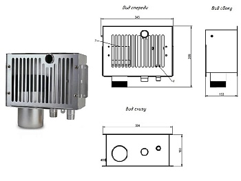 Арматура долива-перелива FC 300 x 200, изображение