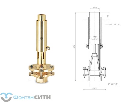 Фонтанная насадка FCI "Aerating Jets" (2", 65)