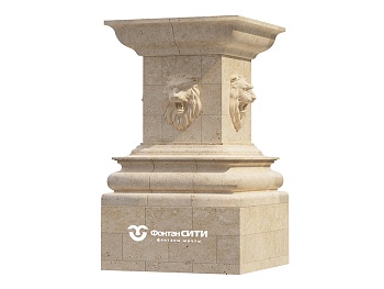 Декоративный элемент FC "Постамент со львами", изображение