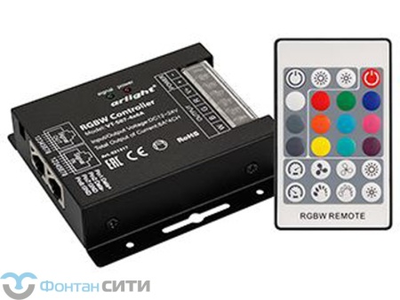 Контроллер VT-S07-4x6A (12-24V, ПДУ 24 кн, RF)