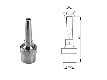 Фонтанная насадка FCH "Комета поворотная", изображение