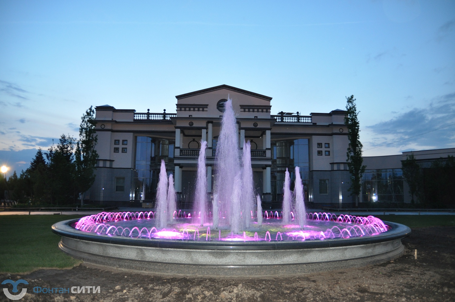 Фонтан в частной усадьбе пос. Барвиха