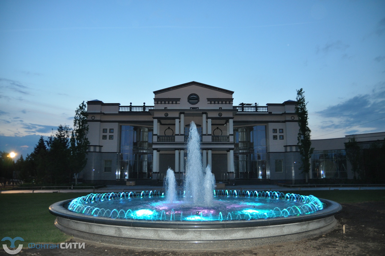 Фонтан в частной усадьбе пос. Барвиха