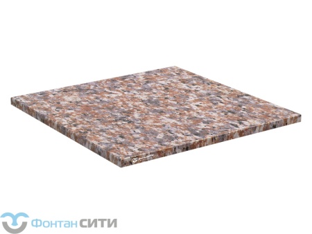 Гранитная плита для сухого фонтана 800x800 (Дымовский) (30)