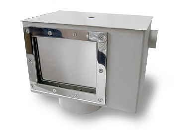 Скиммер с механическим клапаном автодолива-перелива FC 370 x 250, изображение