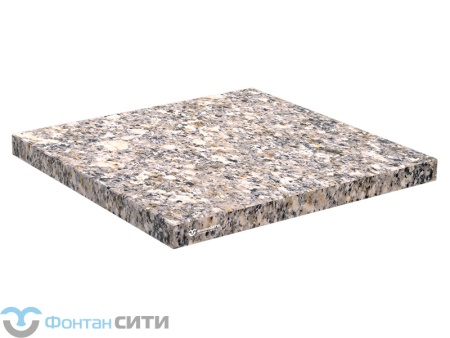 Гранитная плита для сухого фонтана 800x800 (Покостовский) (60)